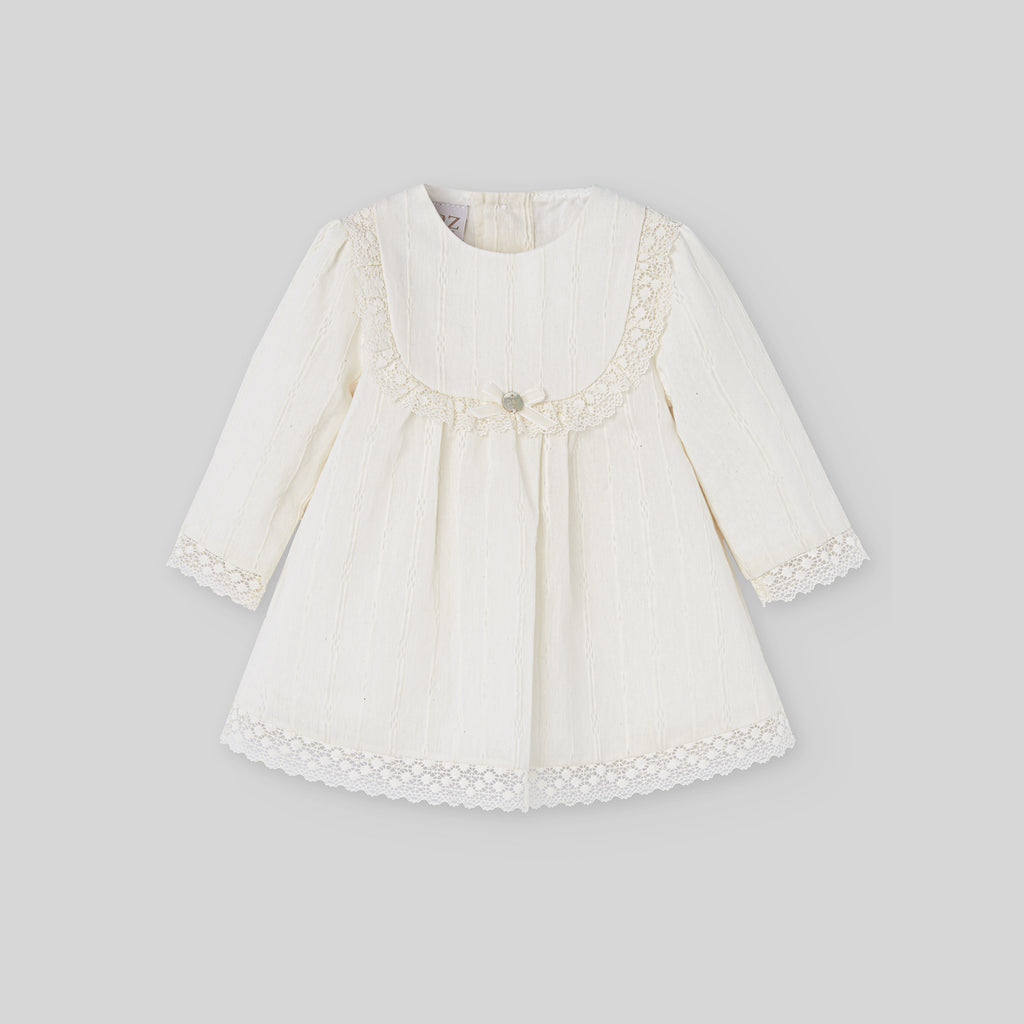 Vestido Jaquard ML I5 Crudo