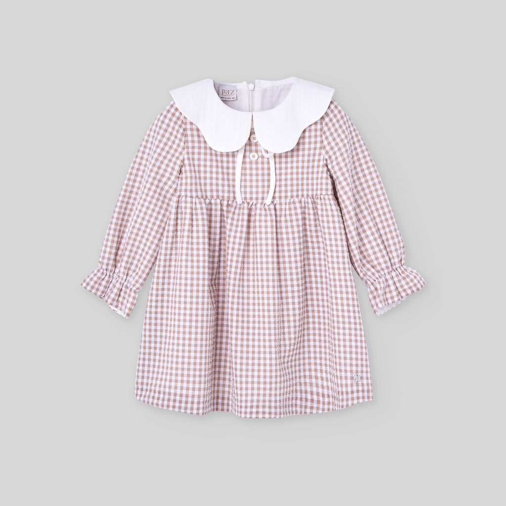 Vestido Niña Cuadros I5 Setitas