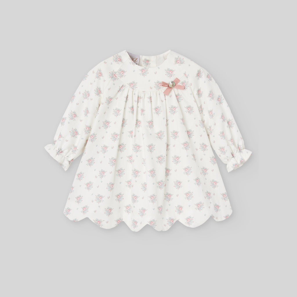 Vestido Estampado Flores I5 Semilla