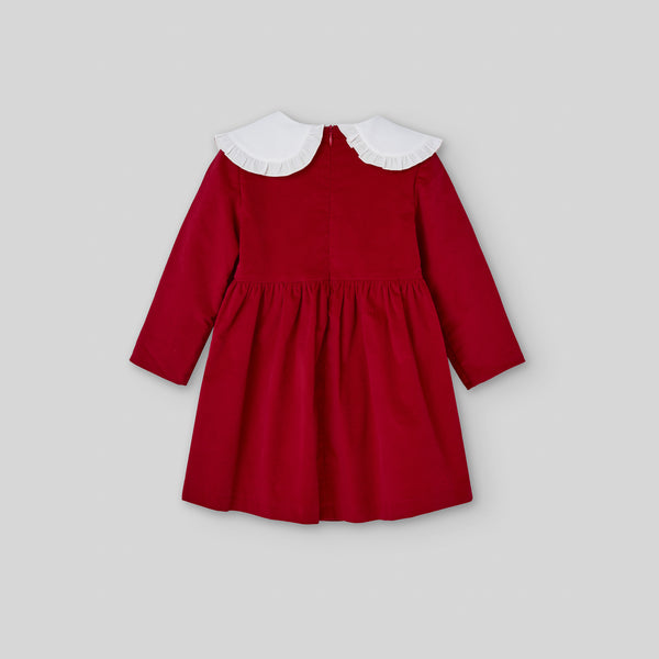 Vestido Infantil I5 Acebo Rojo