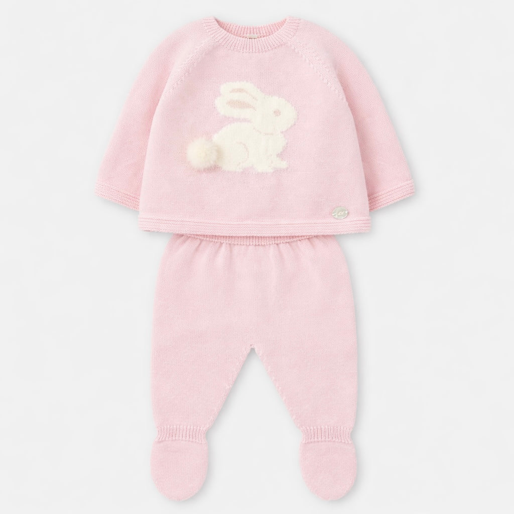 Conejo Conj Jacquard V6 Rosa