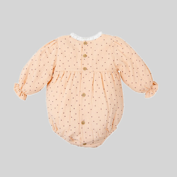 Pelele Bebe Niña Haya I4 Rosa