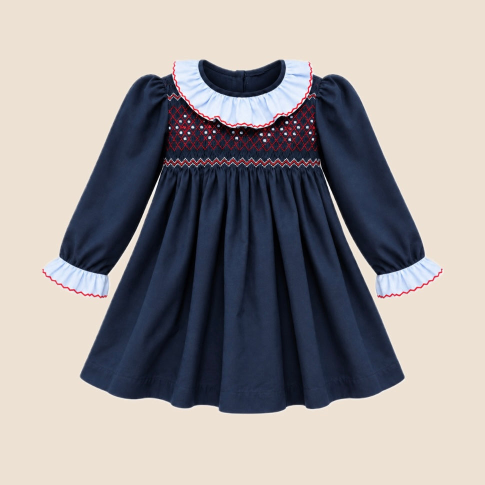 Vestido Marino I6 Tejido Rojo
