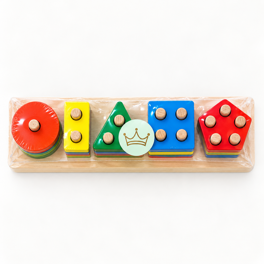 Juego de Madera Cinco Torres
