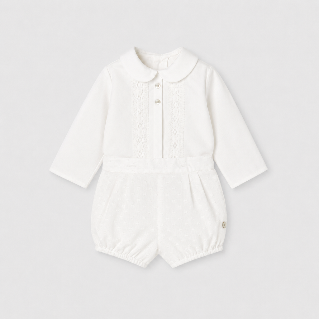 Conj Blusa y PantCorto I6 Entredos