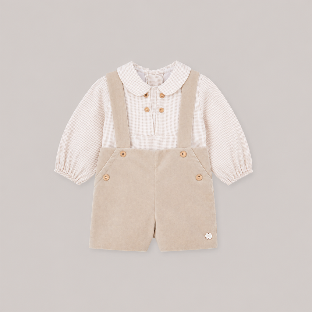 Conj Blusa y PantCorto I6 Mel