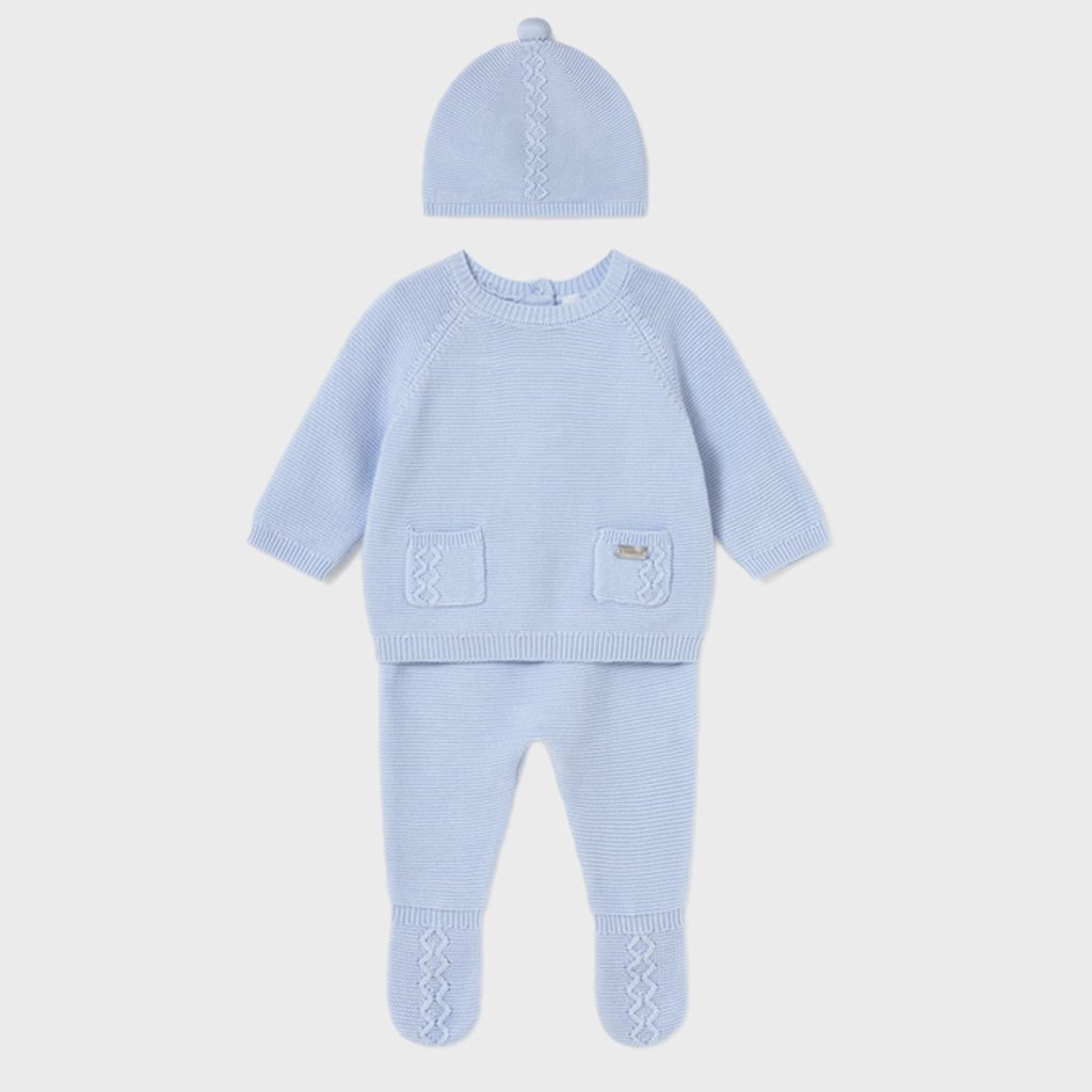 Conj Polaina Gorro I5 Cielo