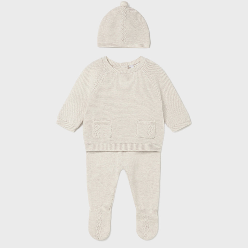 Conj Polaina Gorro I5 Milk