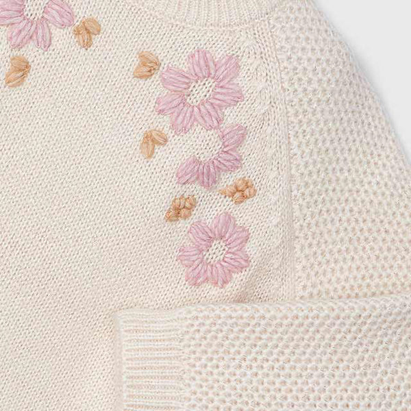 Jersey Flores Jengibre y Pant Rosado I4