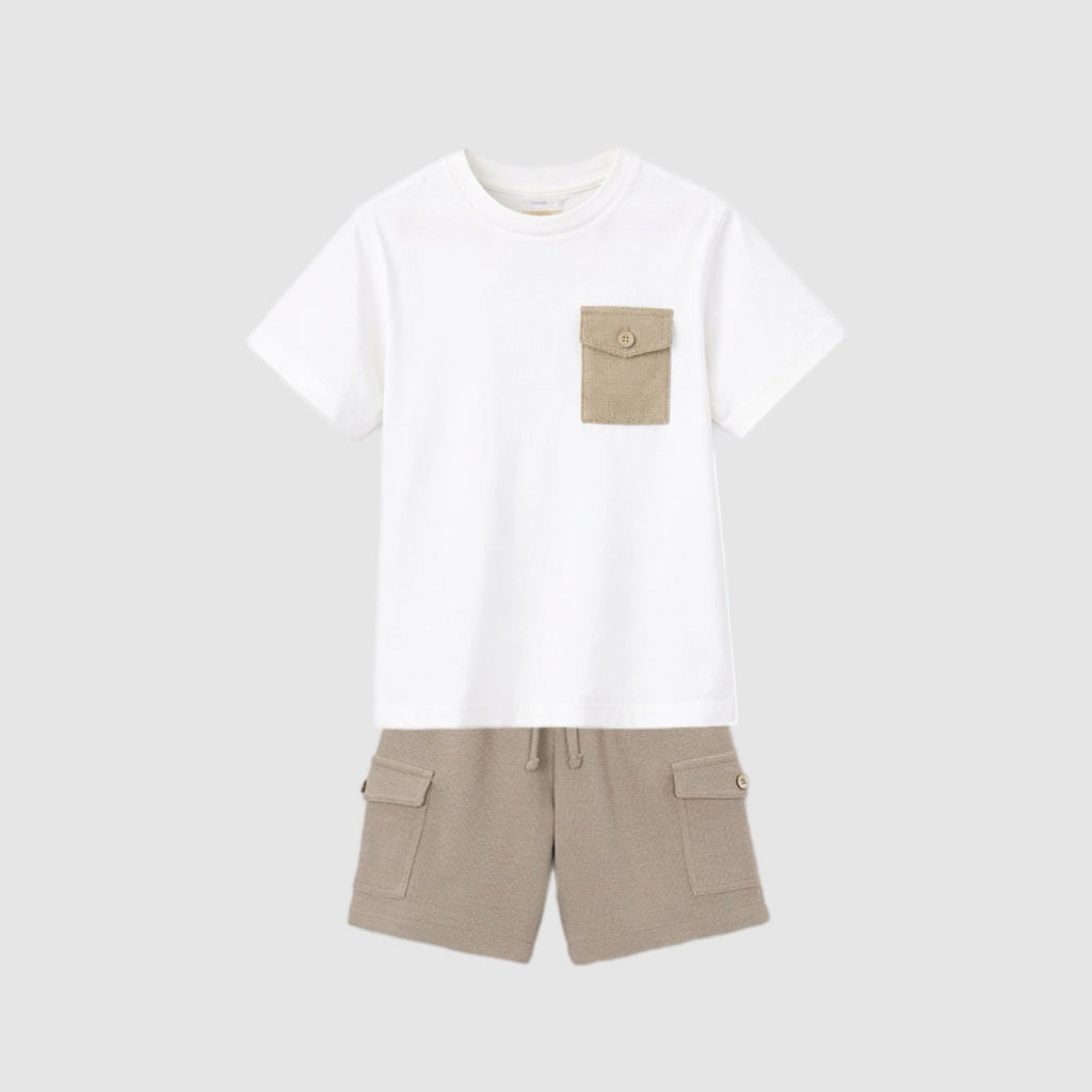 Conj Camisa Blanca V6 Topo