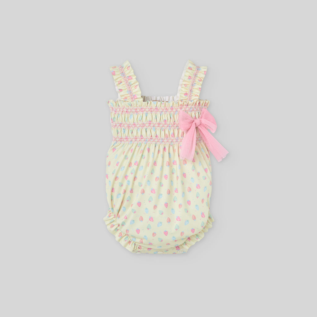 Traje de Baño Nido de Abeja V6 Fresas