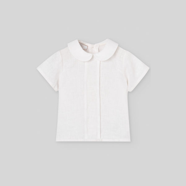 Camisa Lino y Pant Corto Tirantes V6 Lino