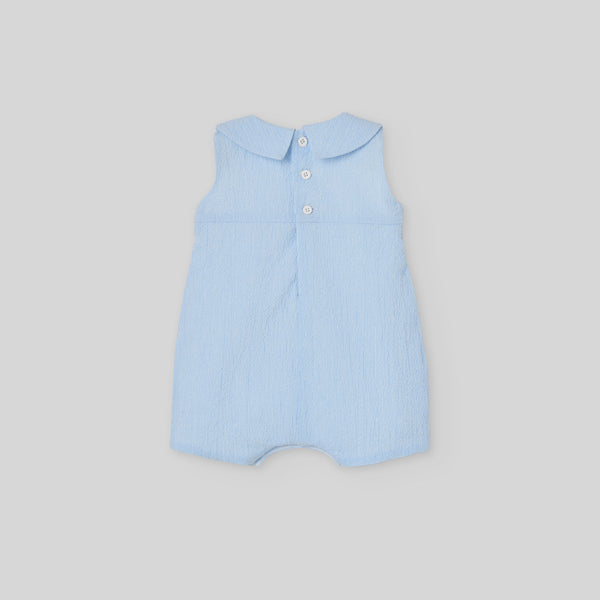 Pelele Seersucker V6 Candy Azul