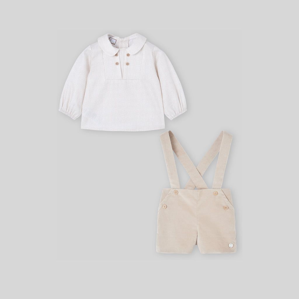 Conj Blusa y PantCorto I6 Mel