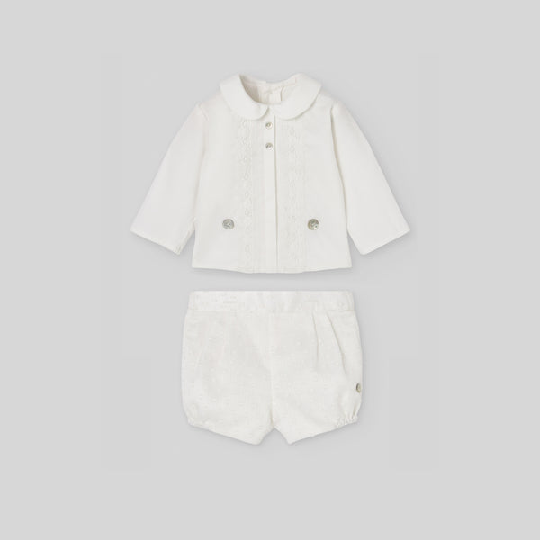 Conj Blusa y PantCorto I6 Entredos