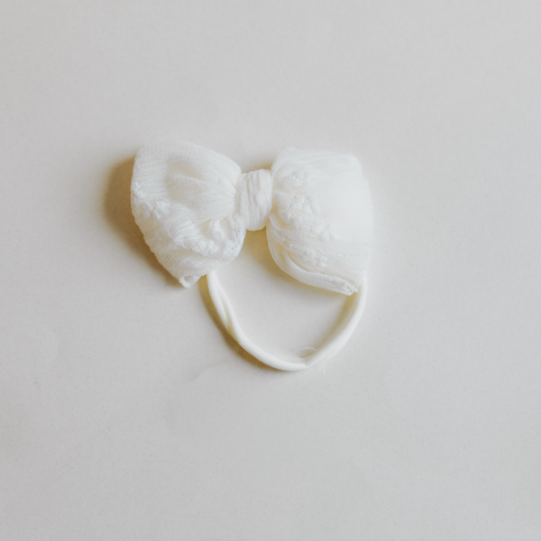 CR28 Moños Crios - Bandita Gasa Infantil