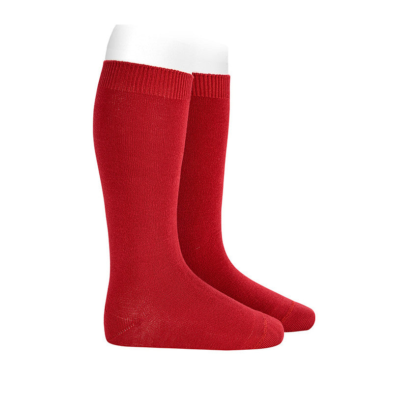 Calcetines Altos Básicos Red Velvet