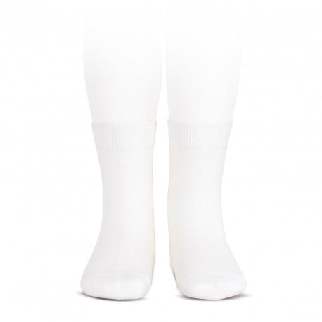 Calcetines Cortos Basicos Blancos